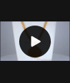 30 Inches Long Full White Stone Gold Dollar Chain With Hanging Beads BGDR921 30 Inches Long Full White Stone Gold Dollar Chain With Hanging Beads BGDR921