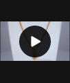 Rose Gold Quartz Gemstone One Gram Gold Plated Dollar Chain BGDR931 Rose Gold Quartz Gemstone One Gram Gold Plated Dollar Chain BGDR931