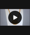 One Gram Gold Dollar With Chain Lotus Design For Women BGDR960 One Gram Gold Dollar With Chain Lotus Design For Women BGDR960