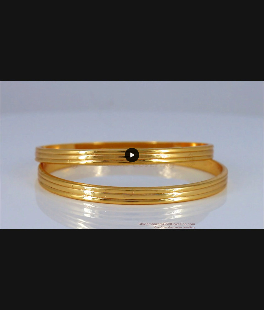 BR1363-2.4 Original Impon Gold Tone Long Life Bangles Latest Trendy Collections BR1363-2.4 Original Impon Gold Tone Long Life Bangles Latest Trendy Collections