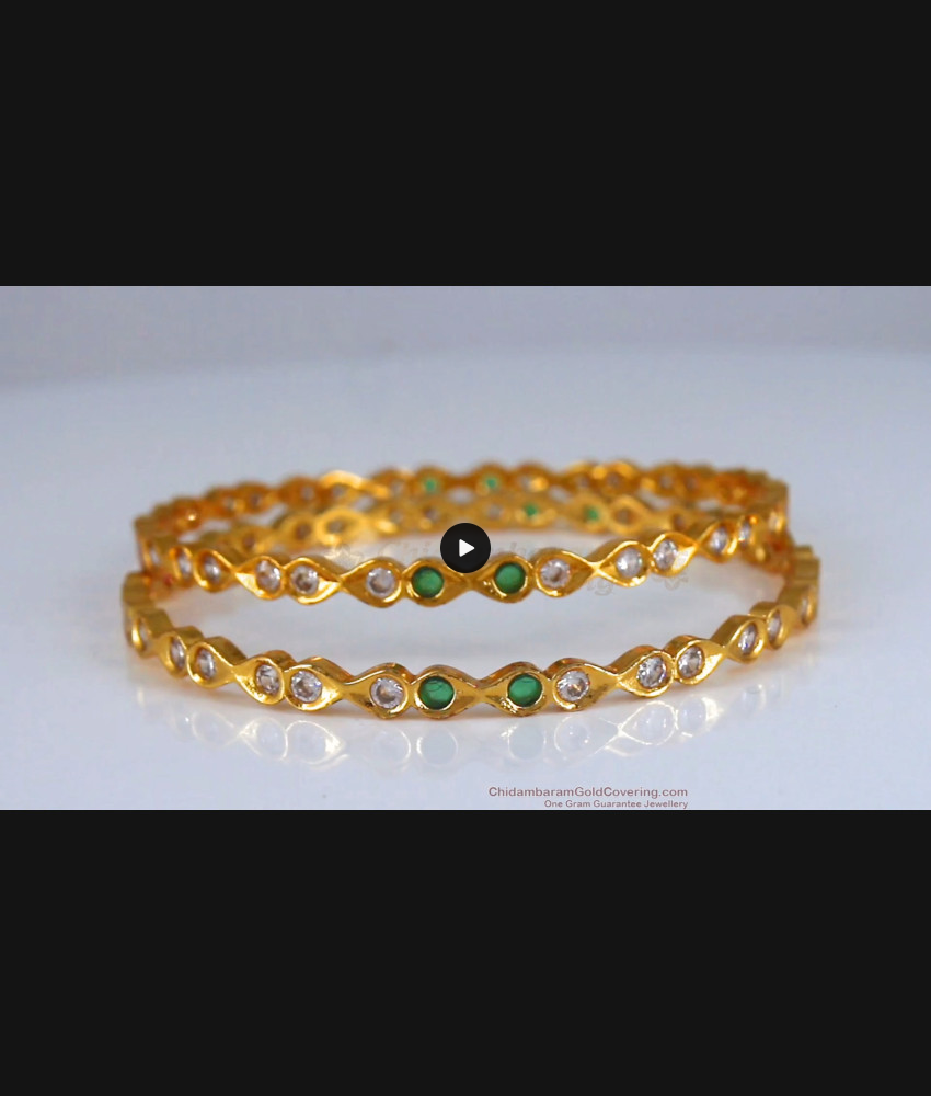 BR1376-2.6 Grand Multistone Traditional Impon Bangle Five Metal Jewelry BR1376-2.6 Grand Multistone Traditional Impon Bangle Five Metal Jewelry