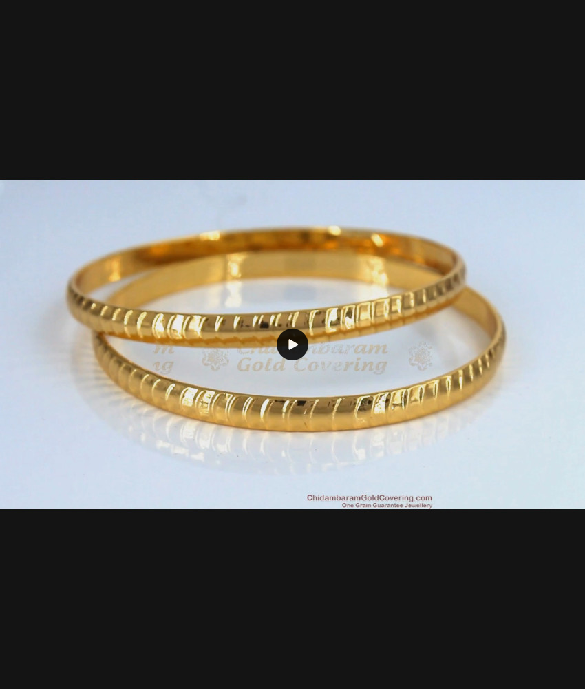 BR1505-2.6 Original Impon Long Life Daily Wear Gold Bangle Collections BR1505-2.6 Original Impon Long Life Daily Wear Gold Bangle Collections