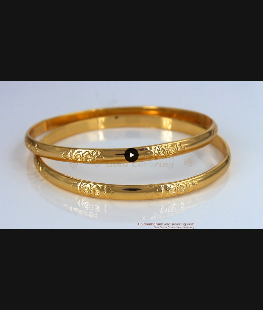 BR1518-2.8 Fast Moving Original Impon Gold Bangle Collections From Chidambaram Gold Covering BR1518-2.8 Fast Moving Original Impon Gold Bangle Collections From Chidambaram Gold Covering