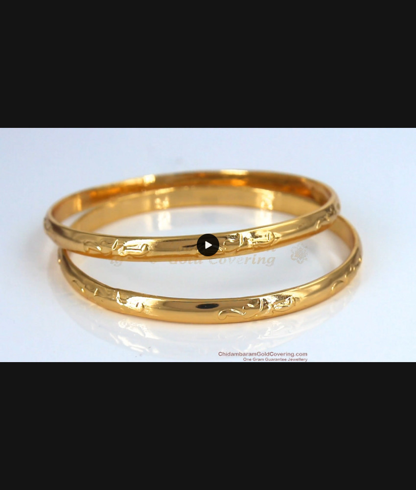 BR1519-2.8 New Arrival Original Impon Gold Bangle Collections From Chidambaram Gold Covering BR1519-2.8 New Arrival Original Impon Gold Bangle Collections From Chidambaram Gold Covering