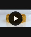 BR1532-2.4 Trendy Gold Kada Bangle Design Screw Type Forming Collection BR1532-2.4 Trendy Gold Kada Bangle Design Screw Type Forming Collection
