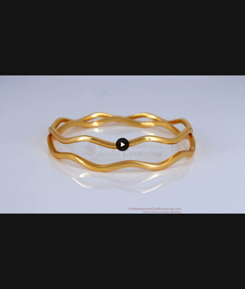 BR1583-2.8 Fantastic Single Line Zig Zag Design Impon Bangles BR1583-2.8 Fantastic Single Line Zig Zag Design Impon Bangles