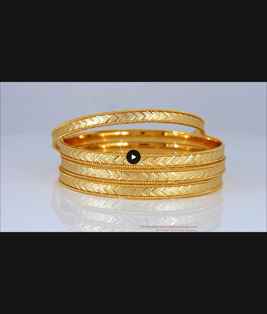 BR1595-2.6 New Arrival Gold Bangles For Party Wear Collections BR1595-2.6 New Arrival Gold Bangles For Party Wear Collections