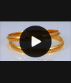 BR1605-2.8 One Gram Gold Plated Bangles For Daily Use BR1605-2.8 One Gram Gold Plated Bangles For Daily Use