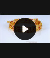 BR1607-2.4 Set of Four Ruby Stone Gold Bangles For Party Wear