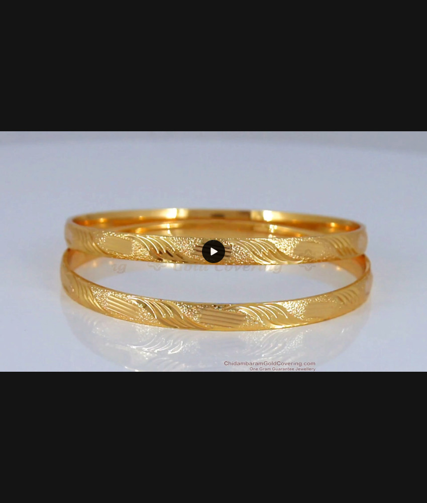 BR1620-2.4 Simple and Plain Gold Bangle Collections For Women Daily Use BR1620-2.4 Simple and Plain Gold Bangle Collections For Women Daily Use