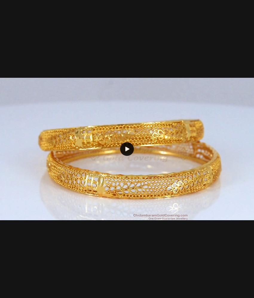 BR1623-2.8 Beautiful Party Wear Gold Bangles For Womens Collections BR1623-2.8 Beautiful Party Wear Gold Bangles For Womens Collections