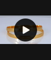 BR1628-2.10 Elegant Daily Wear Gold Bangles For Women