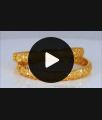 BR1629-2.6 South Indian Unique Gold Bangles Gold Plated Jewelry BR1629-2.6 South Indian Unique Gold Bangles Gold Plated Jewelry