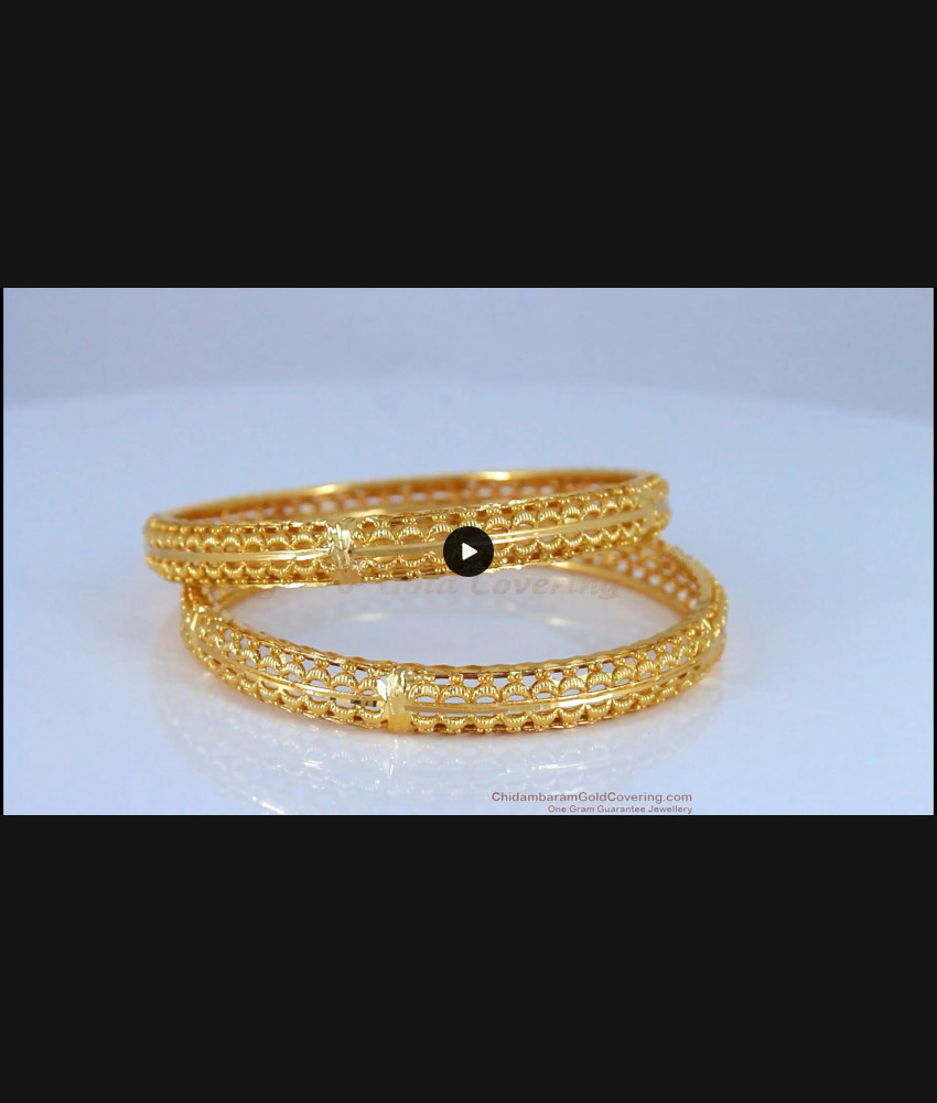 BR1644-2.8 Regular Gold Bangles For Womens Daily Wear Collections BR1644-2.8 Regular Gold Bangles For Womens Daily Wear Collections