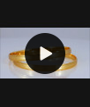 BR1670-2.6 One Gram Gold Bangles For Daily Use From Chidambaram Gold Covering BR1670-2.6 One Gram Gold Bangles For Daily Use From Chidambaram Gold Covering