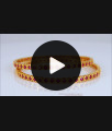 BR1677-2.10 Square Ruby Stone Trendy Impon Design Gold Bangle Collection First Quality BR1677-2.10 Square Ruby Stone Trendy Impon Design Gold Bangle Collection First Quality