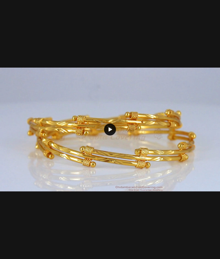 BR1715-2.10 Latest Design Gold Semiya Bangles Daily Wear BR1715-2.10 Latest Design Gold Semiya Bangles Daily Wear