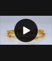 BR1716-2.6 New Threaded Design Daily Wear Gold Bangle Models BR1716-2.6 New Threaded Design Daily Wear Gold Bangle Models