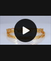 BR1726-2.4 Real Gold Pattern Impon Bangle Designs Daily Wear BR1726-2.4 Real Gold Pattern Impon Bangle Designs Daily Wear