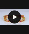 BR1789-2.8 Premium Kemp Stone Gold Bangle Fashion Collections
