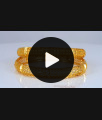 BR1831-2.6 One Gram Gold Heart Design Bangle Collections Daily Use
