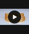 BR1841-2.10 Latest One Gram Gold Zig Zag Bulged Bangle BR1841-2.10 Latest One Gram Gold Zig Zag Bulged Bangle