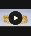BR1843-2.10 Size Latest Gold Plated Daily Wear Criss Cross Bangle BR1843-2.10 Size Latest Gold Plated Daily Wear Criss Cross Bangle