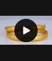 BR1857-2.4 Size Two Gram Real Gold Tone Bangles Forming Jewelry BR1857-2.4 Size Two Gram Real Gold Tone Bangles Forming Jewelry