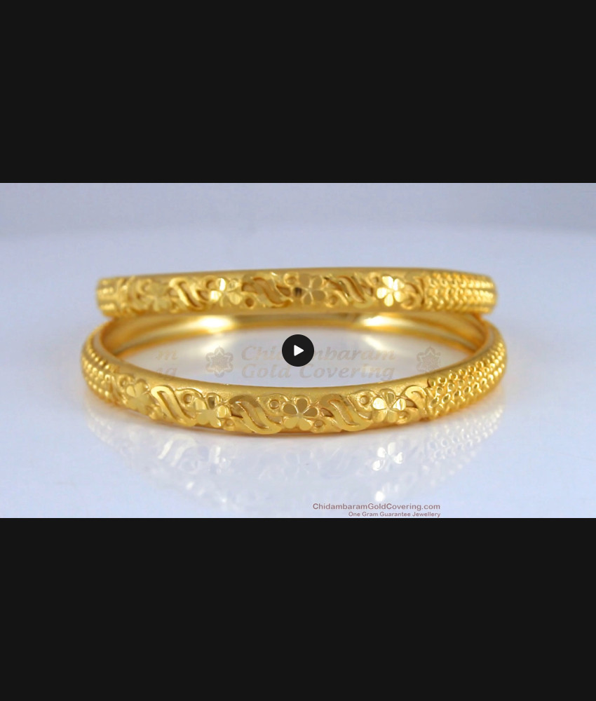 BR1911-2.10 Size Forming Kolkata Bangles Floral Design Womens Jewelry BR1911-2.10 Size Forming Kolkata Bangles Floral Design Womens Jewelry