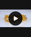 BR1924-2.10 Size Latest Ruby Green Stone Gold Imitation Bangles BR1924-2.10 Size Latest Ruby Green Stone Gold Imitation Bangles