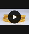 BR1929-2.10 Size 2 Gram Gold Bangles Bridal Wear Forming Collections BR1929-2.10 Size 2 Gram Gold Bangles Bridal Wear Forming Collections