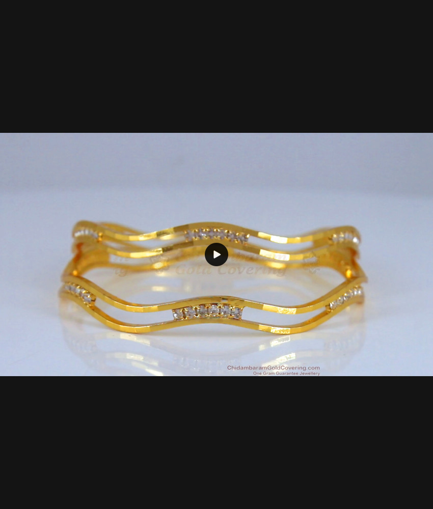 BR1938-2.4 Size Trendy Gold Plated Bangles Fashion Jewelry BR1938-2.4 Size Trendy Gold Plated Bangles Fashion Jewelry