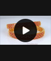 BR1972-2.6 Grand Bridal Set Full Ruby Bangles Party Wear Shop Online BR1972-2.6 Grand Bridal Set Full Ruby Bangles Party Wear Shop Online