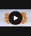 BR1980-2.4 Premium Ruby Emerald Gold Bangles Collections Bridal Jewelry BR1980-2.4 Premium Ruby Emerald Gold Bangles Collections Bridal Jewelry