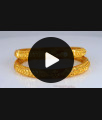 BR1989-2.10 Size Real Gold Meenakari Pattern Forming Bangle Bridal Wear BR1989-2.10 Size Real Gold Meenakari Pattern Forming Bangle Bridal Wear