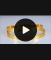 BR2000-2.10 Size One Gram Gold Bangles Daily Use Laser Etched Self Design BR2000-2.10 Size One Gram Gold Bangles Daily Use Laser Etched Self Design