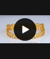 BR2001-2.10 Size One Gram Gold Neli Bangles Daily Use Guarantee Jewelry
