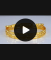 BR2004-2.4 Size Four Set Gold Lakshmi Bangle Daily Wear BR2004-2.4 Size Four Set Gold Lakshmi Bangle Daily Wear