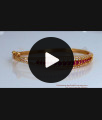 Open Type Bracelet Full Ruby Stone Collections For Girls BRAC244 Open Type Bracelet Full Ruby Stone Collections For Girls BRAC244