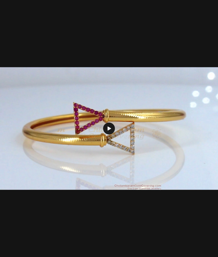 Latest Gold Bracelet With Full Ruby Stone Collection Online BRAC286 Latest Gold Bracelet With Full Ruby Stone Collection Online BRAC286