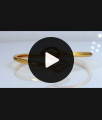 Leaf Design Gold Bracelet With Full Ruby AD White Stone Collection BRAC288 Leaf Design Gold Bracelet With Full Ruby AD White Stone Collection BRAC288