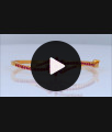 Attractive Flower Full Ruby Stone Gold Bracelet BRAC307 Attractive Flower Full Ruby Stone Gold Bracelet BRAC307