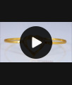 Attractive Hearty Design White Stone Gold Bracelets For Women BRAC346