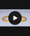 Thin Plain Original Impon Gold Bracelet Mens Daily Wear BRAC464 Thin Plain Original Impon Gold Bracelet Mens Daily Wear BRAC464
