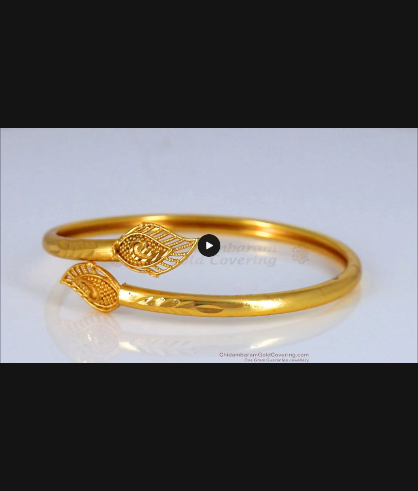 Leaf Pattern Design Gold Bracelet Womens Fashions BRAC475 Leaf Pattern Design Gold Bracelet Womens Fashions BRAC475