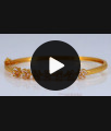Diamond Stone Gold Bracelet Open Type BRAC488 Diamond Stone Gold Bracelet Open Type BRAC488