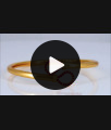 One Gram Gold Bracelet Ruby Stone Slide Open BRAC498