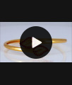 Modern Leaf Ruby Stone Gold Bracelet Open Type BRAC502 Modern Leaf Ruby Stone Gold Bracelet Open Type BRAC502