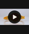 Antique Lakshmi Ruby Emerald Stone Gold Bracelet BRAC537
