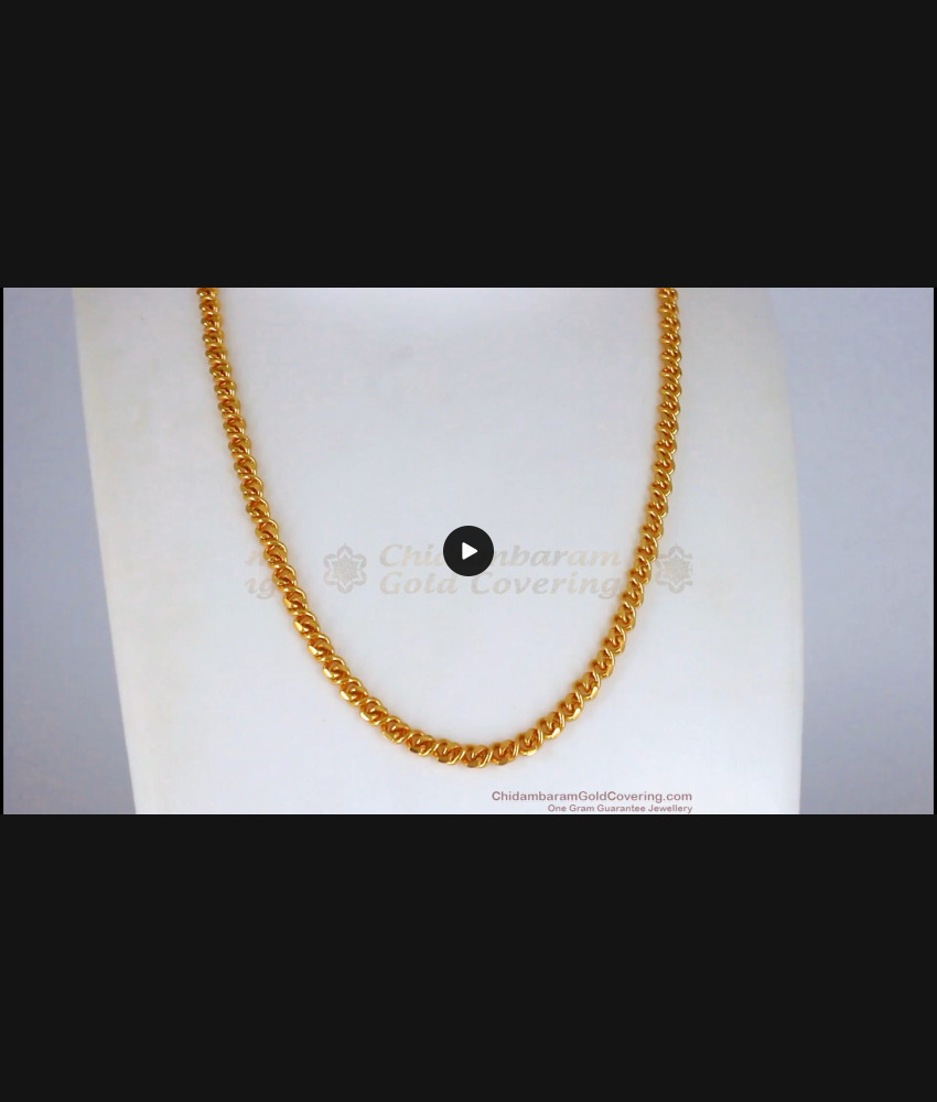 Latest Spiral Design Gold Plated Short Chains For Mens CHNS1076 Latest Spiral Design Gold Plated Short Chains For Mens CHNS1076